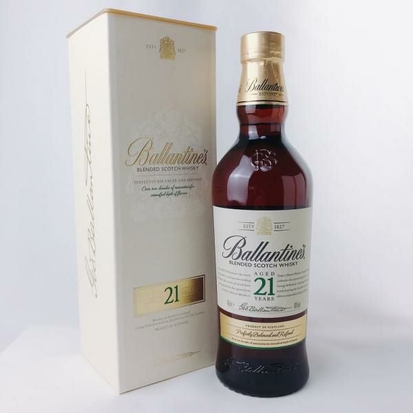 ウイスキー バランタイン 21年 700ml 並行 箱付 ブレンデッドスコッチ